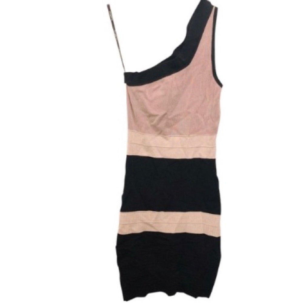 Bandage One Shoulder Bebe Dress
